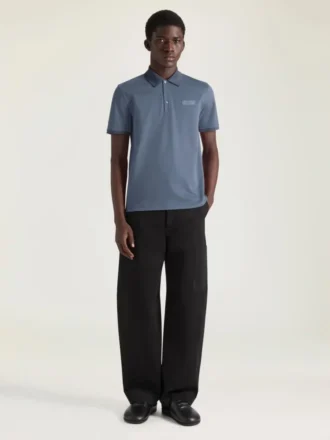 bawełnianą koszulką polo z grosgrainem Givenchy Paris bawełnianą koszulką polo z grosgrainem Givenchy Paris