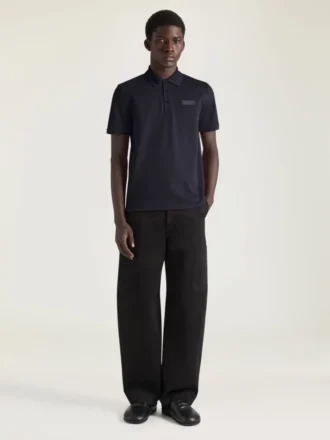 bawełnianą koszulką polo z grosgrainem Givenchy Paris bawełnianą koszulką polo z grosgrainem Givenchy Paris