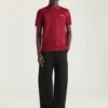 bawełnianą koszulką polo z grosgrainem Givenchy Paris bawełnianą koszulką polo z grosgrainem Givenchy Paris