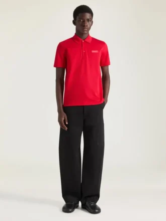 bawełnianą koszulką polo z grosgrainem Givenchy Paris bawełnianą koszulką polo z grosgrainem Givenchy Paris