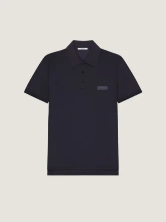 bawełnianą koszulką polo z grosgrainem Givenchy Paris bawełnianą koszulką polo z grosgrainem Givenchy Paris