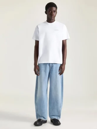Bawełniana koszulka z groszkową taśmą Givenchy Paris Bawełniana koszulka z groszkową taśmą Givenchy Paris