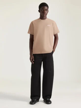Bawełniana koszulka z groszkową taśmą Givenchy Paris Bawełniana koszulka z groszkową taśmą Givenchy Paris