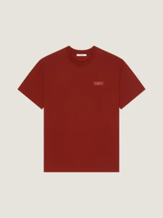 Bawełniana koszulka z groszkową taśmą Givenchy Paris Bawełniana koszulka z groszkową taśmą Givenchy Paris