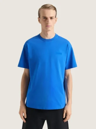 Bawełniana koszulka z naszywką Givenchy
