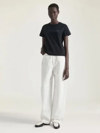 Bawełniana koszulka z naszywką Givenchy