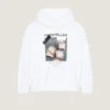 Bluza z kapturem z polaru z nadrukiem archiwalnym Bluza z kapturem z polaru z nadrukiem archiwalnym