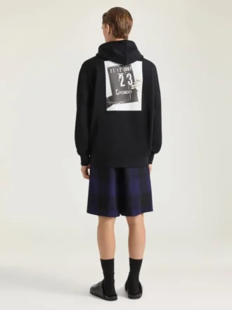 Bluza z kapturem z polaru z nadrukiem klapsa filmowego