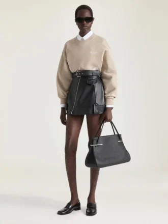 Bluza z polaru z nadrukiem stempla Givenchy