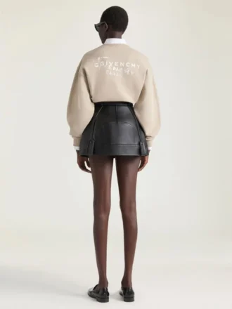 Bluza z polaru z nadrukiem stempla Givenchy