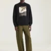 Bluza z polaru z nadrukiem w stylu surrealistycznym Bluza z polaru z nadrukiem w stylu surrealistycznym