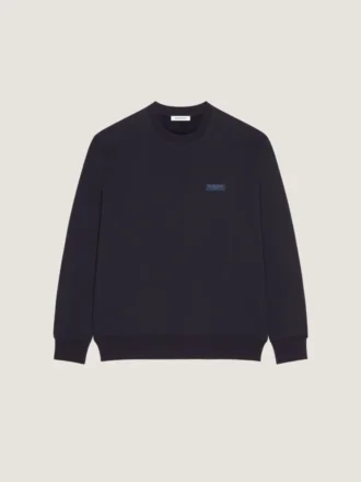 Bluza z polaru z napisem Givenchy Paris Gros Grain Bluza z polaru z napisem Givenchy Paris Gros Grain