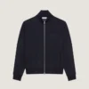 Bluza z zamkiem błyskawicznym z wełny i kaszmiru z naszywką Givenchy Bluza z zamkiem błyskawicznym z wełny i kaszmiru z naszywką Givenchy