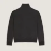 Bluza z zamkiem błyskawicznym z wełny z napisem Givenchy Paris Gros Grain Bluza z zamkiem błyskawicznym z wełny z napisem Givenchy Paris Gros Grain