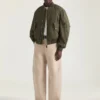 Bomber z szyciem couture z bawełny z nadrukiem stempla Givenchy Bomber z szyciem couture z bawełny z nadrukiem stempla Givenchy