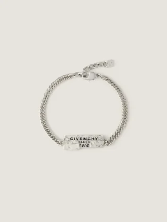 Bransoletka Givenchy Tape z metalu i emalii Bransoletka Givenchy Tape z metalu i emalii