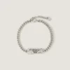 Bransoletka Givenchy Tape z metalu i emalii Bransoletka Givenchy Tape z metalu i emalii
