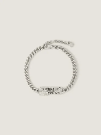 Bransoletka Givenchy Tape z metalu i emalii Bransoletka Givenchy Tape z metalu i emalii