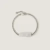 Bransoletka Givenchy Tape z metalu i emalii Bransoletka Givenchy Tape z metalu i emalii