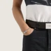 Bransoletka Givenchy Tape z metalu i emalii Bransoletka Givenchy Tape z metalu i emalii