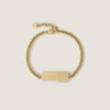 Bransoletka Givenchy Tape z metalu i emalii Bransoletka Givenchy Tape z metalu i emalii
