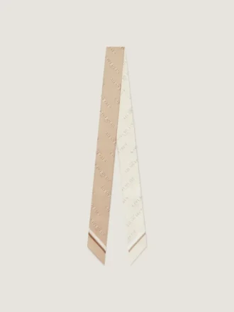 Dwukolorowa opaska Givenchy Shadow z jedwabiu