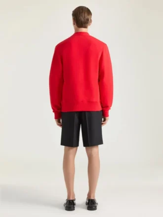 Kardigan z bawełny z napisem Givenchy Paris Gros Grain Kardigan z bawełny z napisem Givenchy Paris Gros Grain