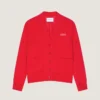 Kardigan z bawełny z napisem Givenchy Paris Gros Grain Kardigan z bawełny z napisem Givenchy Paris Gros Grain