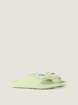 Klapki z gumy z logo