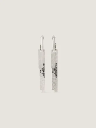 Kolczyki Givenchy Tape z metalu i emalii
