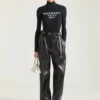 Korpus z delikatnego prążkowanego materiału z charakterystycznym motywem Givenchy Korpus z delikatnego prążkowanego materiału z charakterystycznym motywem Givenchy