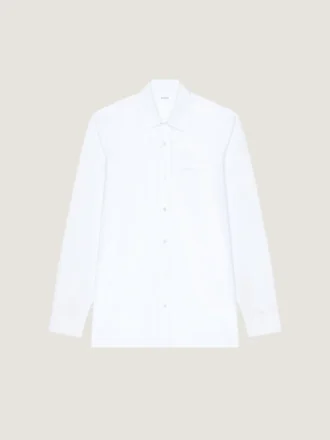 koszula Slim Fit z popeliny z haftem Givenchy koszula Slim Fit z popeliny z haftem Givenchy