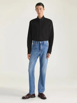 koszula Slim Fit z popeliny z haftem Givenchy koszula Slim Fit z popeliny z haftem Givenchy