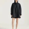 Koszula typu kokon z popeliny z haftem Givenchy Koszula typu kokon z popeliny z haftem Givenchy