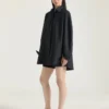Koszula typu kokon z popeliny z haftem Givenchy Koszula typu kokon z popeliny z haftem Givenchy
