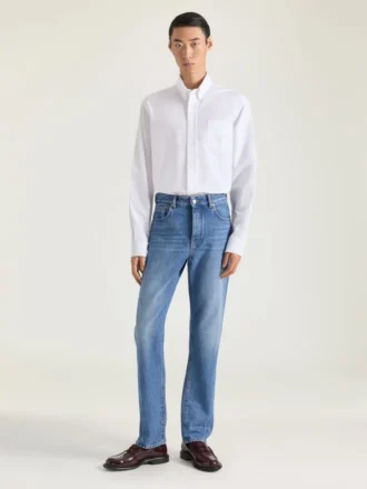 Koszula z bawełny typu oxford z żakardowym wzorem Givenchy Paris Koszula z bawełny typu oxford z żakardowym wzorem Givenchy Paris