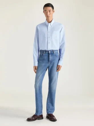 Koszula z bawełny typu oxford z żakardowym wzorem Givenchy Paris Koszula z bawełny typu oxford z żakardowym wzorem Givenchy Paris