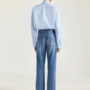 Koszula z bawełny typu oxford z żakardowym wzorem Givenchy Paris Koszula z bawełny typu oxford z żakardowym wzorem Givenchy Paris