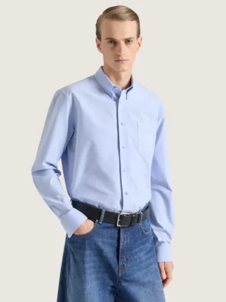 Koszula z bawełny typu oxford z haftem Givenchy Paris Koszula z bawełny typu oxford z haftem Givenchy Paris