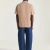 Koszula z bawełny z szwem couture i naszywką Givenchy Paris Koszula z bawełny z szwem couture i naszywką Givenchy Paris
