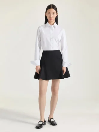 Koszula z popeliny z haftem Givenchy
