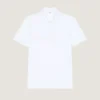 Koszulka polo z bawełny i jedwabiu z żakardowym wzorem Givenchy Paris Koszulka polo z bawełny i jedwabiu z żakardowym wzorem Givenchy Paris