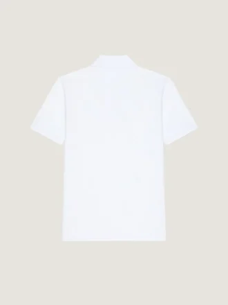 Koszulka polo z bawełny i jedwabiu z żakardowym wzorem Givenchy Paris Koszulka polo z bawełny i jedwabiu z żakardowym wzorem Givenchy Paris