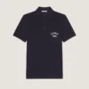Koszulka polo z bawełny pique z haftem Givenchy Paris Koszulka polo z bawełny pique z haftem Givenchy Paris