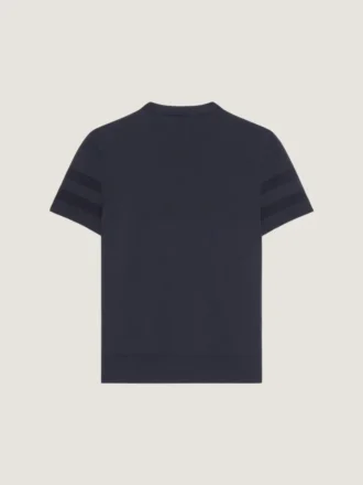 Koszulka z dzianiny bawełnianej z żakardowym wzorem Givenchy Paris Koszulka z dzianiny bawełnianej z żakardowym wzorem Givenchy Paris