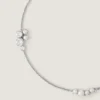Krótki naszyjnik Crystal Pearl z metalu, kryształów i pereł Krótki naszyjnik Crystal Pearl z metalu, kryształów i pereł