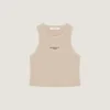 Krótki top z bawełny z nadrukiem Givenchy Paris Krótki top z bawełny z nadrukiem Givenchy Paris