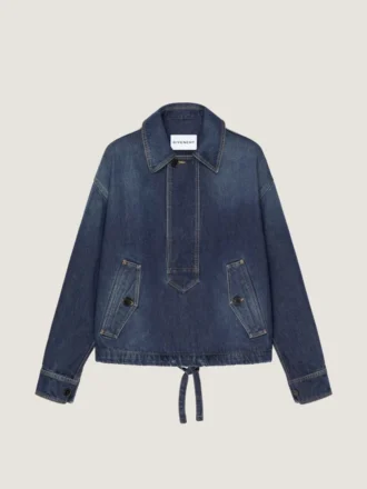 Kurtka typu smock z surowego denimu Kurtka typu smock z surowego denimu