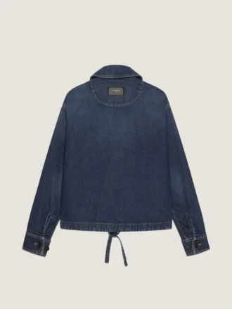 Kurtka typu smock z surowego denimu Kurtka typu smock z surowego denimu