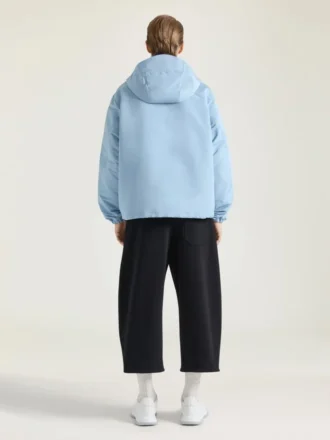 Kurtka wiatrówka z polifailu z haftowanym logo Givenchy Kurtka wiatrówka z polifailu z haftowanym logo Givenchy